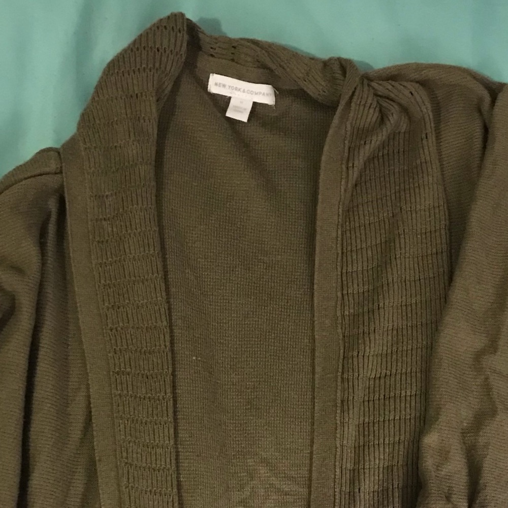 Green NY&C cardigan
